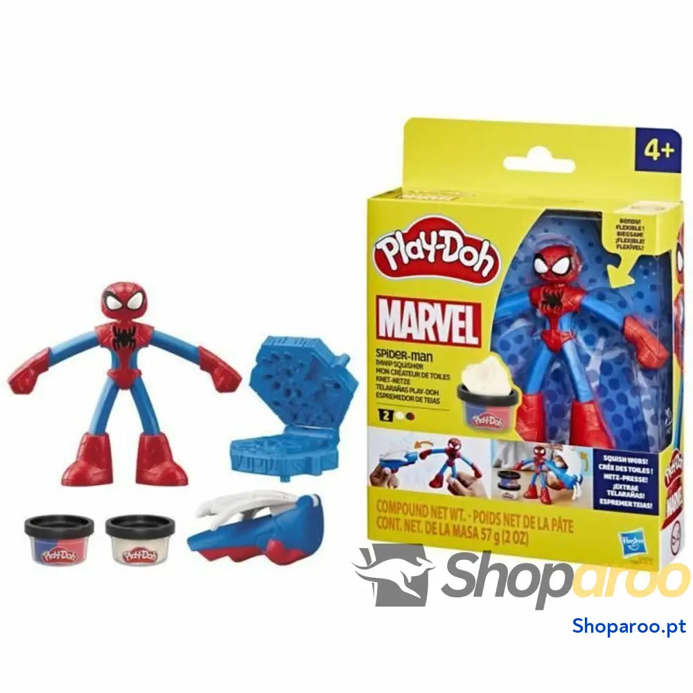 Jogo de Plasticina Play-Doh My Web Creator Amarelo