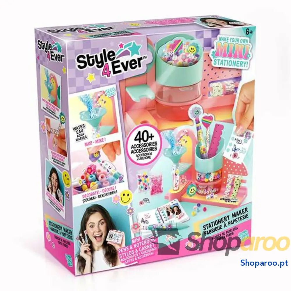 Jogo de Trabalhos Manuais Canal Toys Cor de Rosa Plástico
