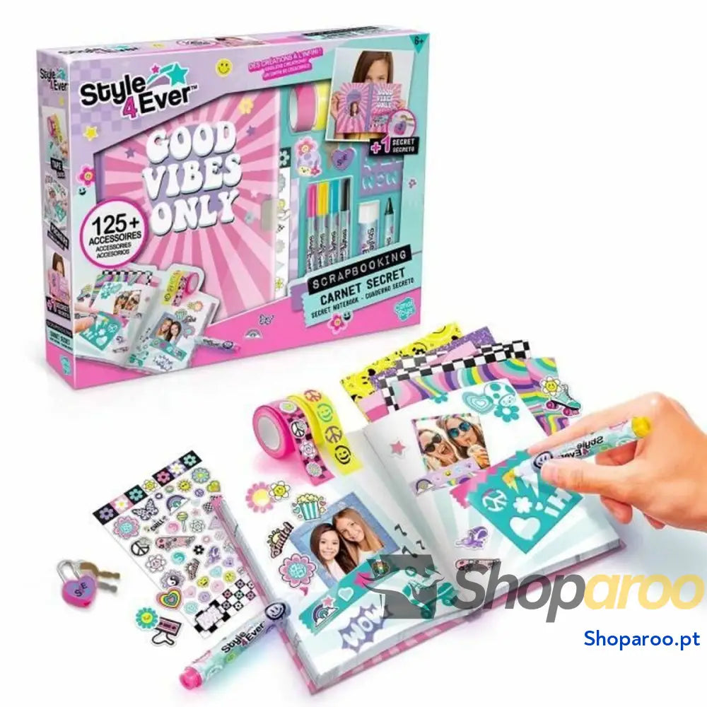 Jogo de Trabalhos Manuais Canal Toys Style 4ever Good Vibes Only