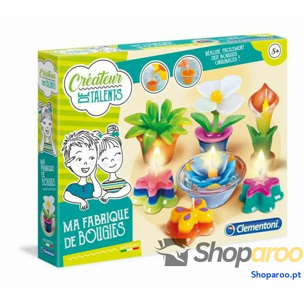 Jogo de Trabalhos Manuais Clementoni My Candle Factory