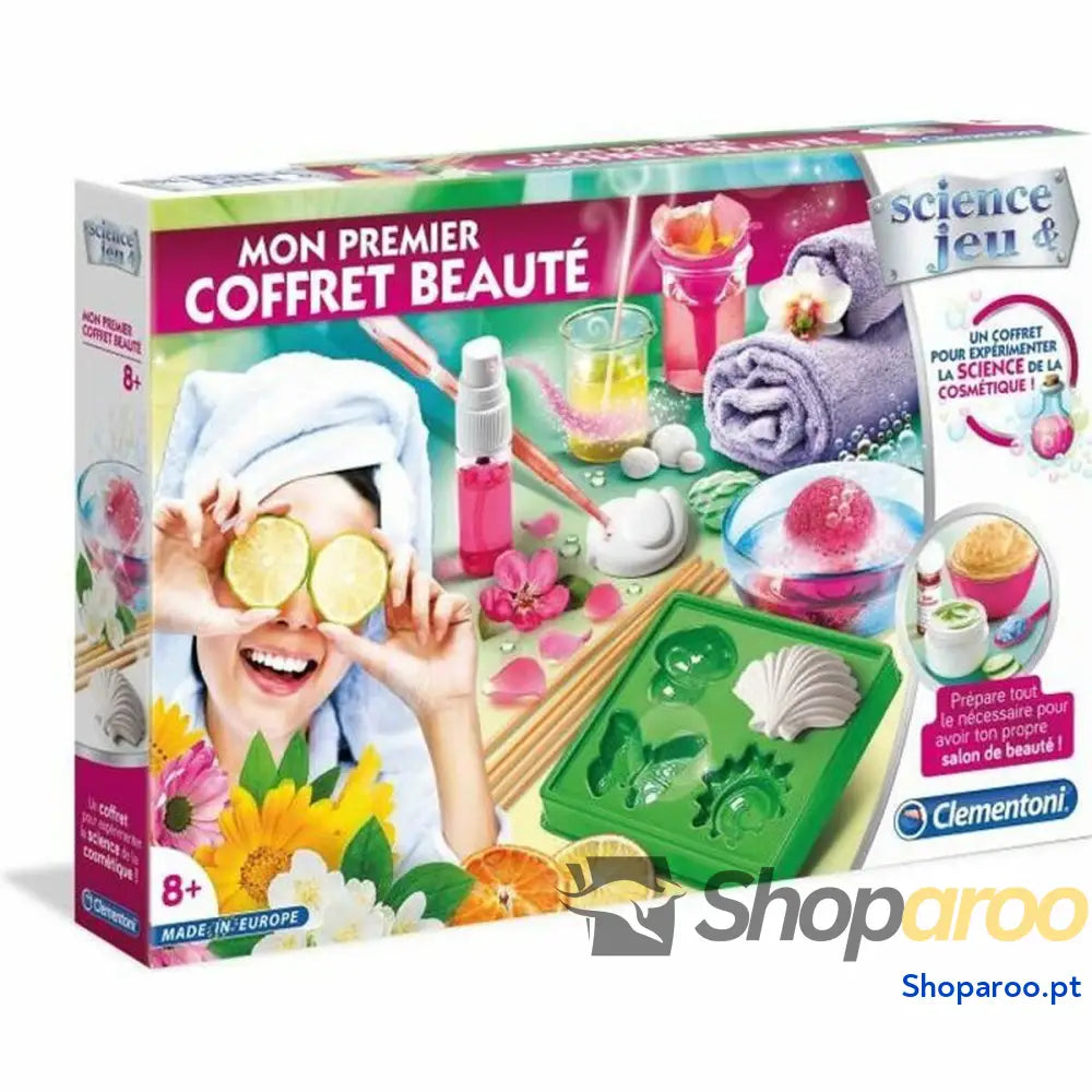 Jogo de Trabalhos Manuais Clementoni My First Beauty Set  Conjunto de fabrico de sabão