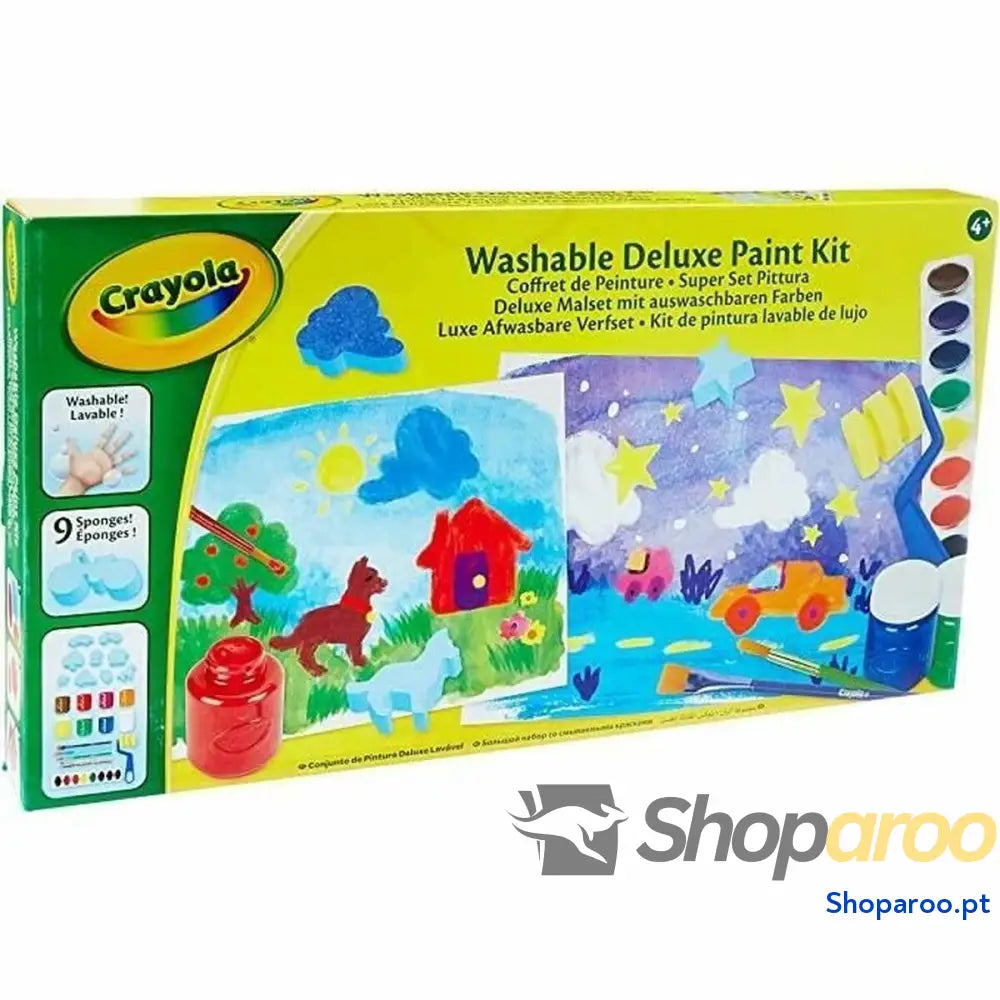 Jogo de Trabalhos Manuais Crayola My Paint Box Multicolor
