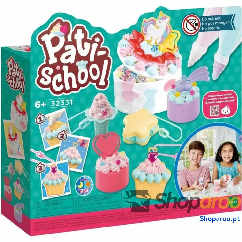 Jogo de Trabalhos Manuais EPOCH D'ENFANCE Pati school Cakes (FR)