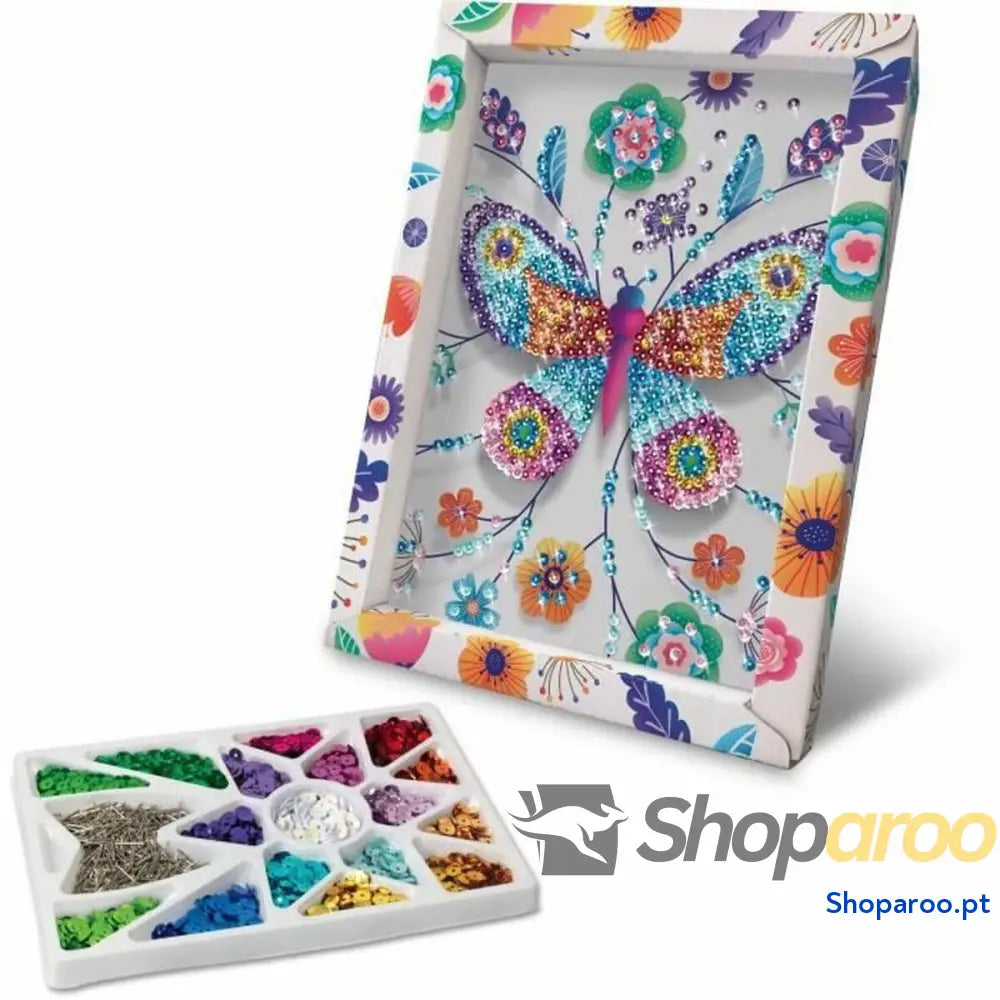 Jogo de Trabalhos Manuais Lansay Collection Sequins