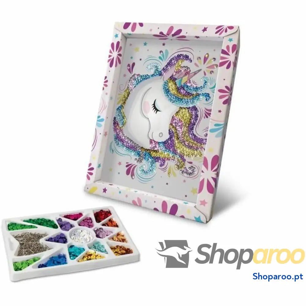 Jogo de Trabalhos Manuais Lansay illustration with sequins
