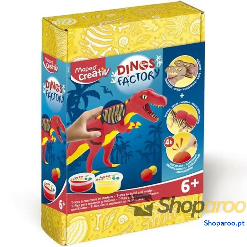 Jogo de Trabalhos Manuais Maped Dinos Factory Multicolor