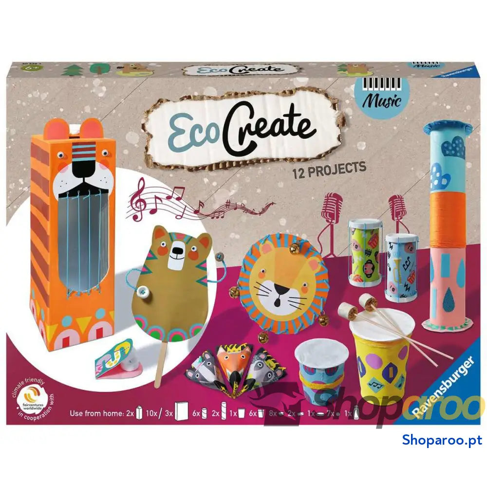 Jogo de Trabalhos Manuais Ravensburger EcoCreate Music