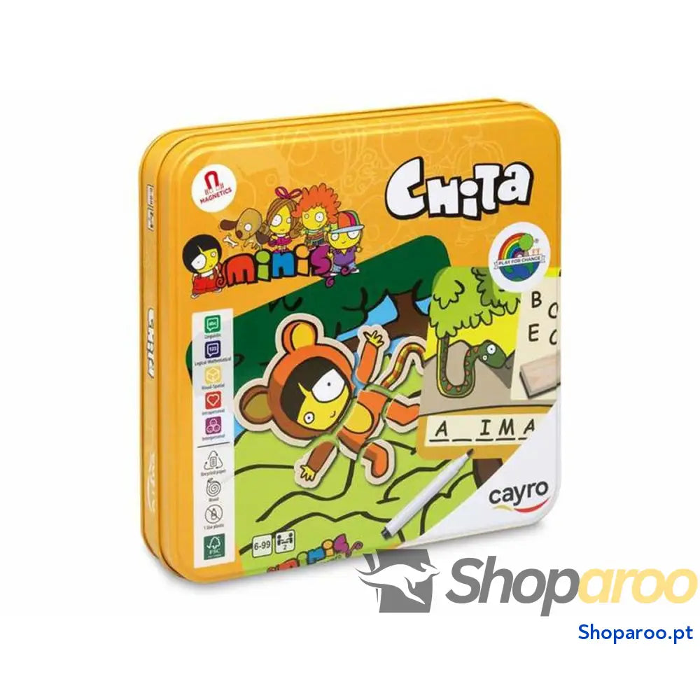 Jogo Educação Infantil Cayro Chita 19 x 19 x 3,5 cm 8 Peças