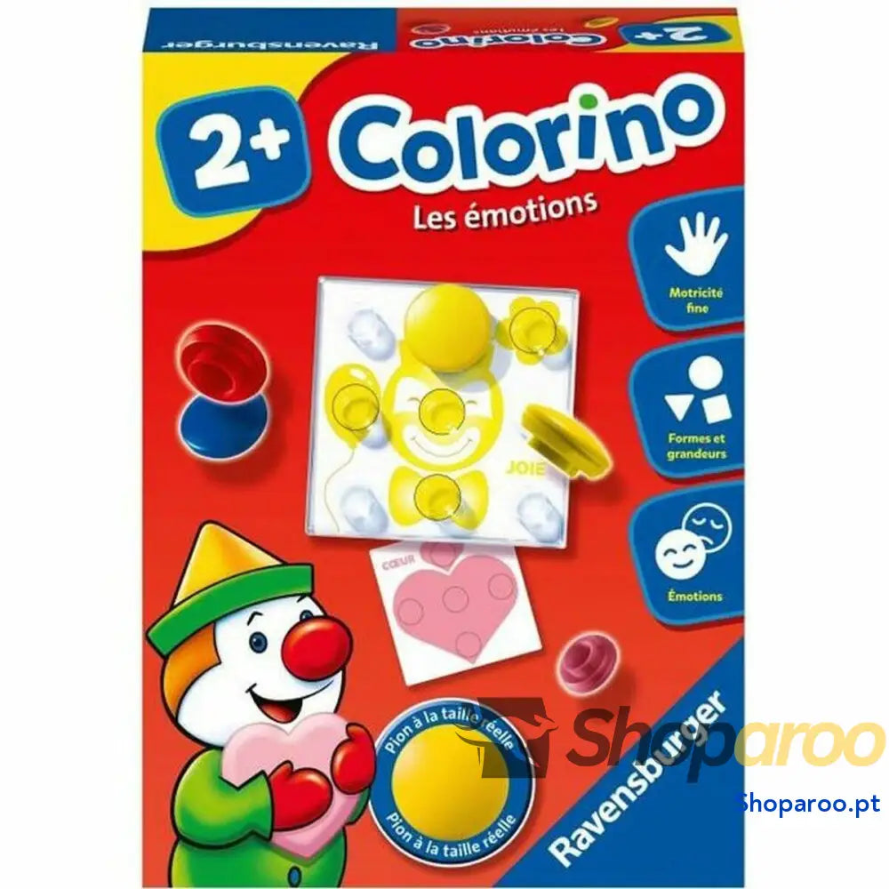 Jogo Educação Infantil Ravensburger Colorino - Emotions Amarelo Cor de Rosa (Francês) (FR)