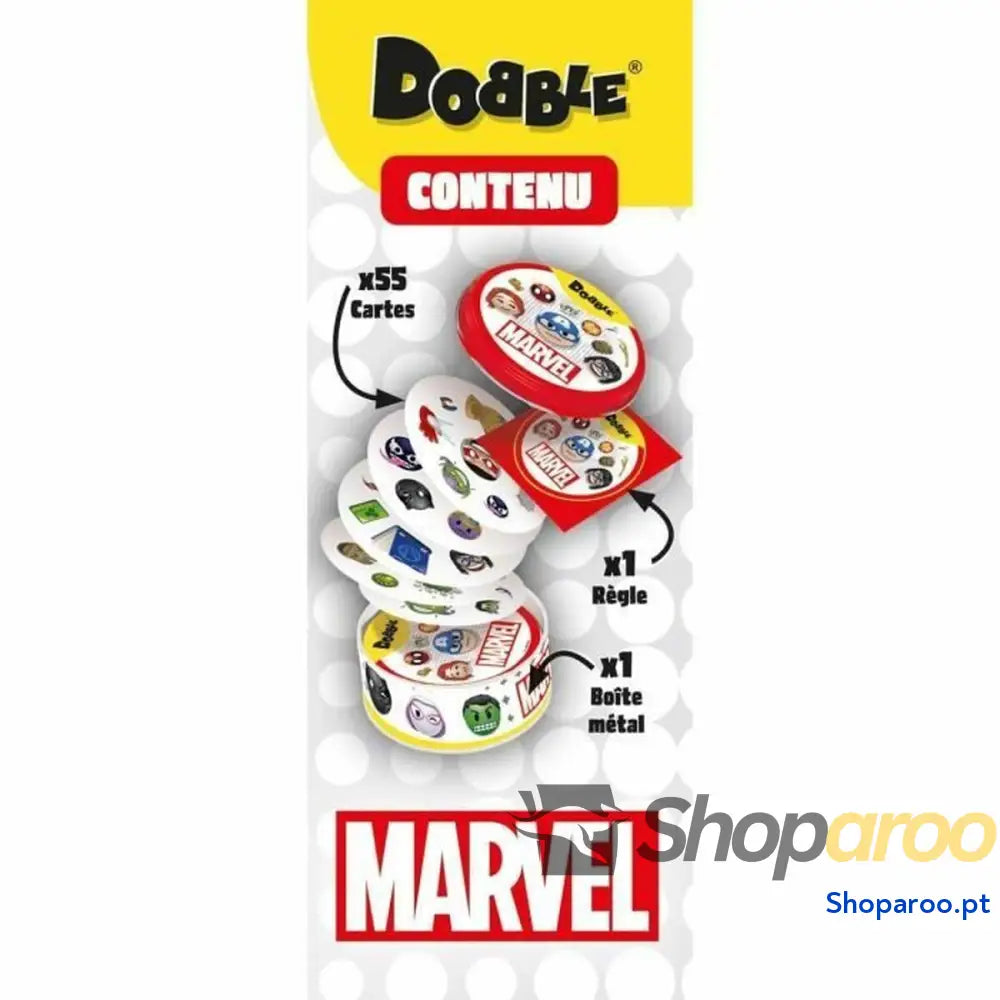 Jogo Educativo Asmodee Dobble: Marvel