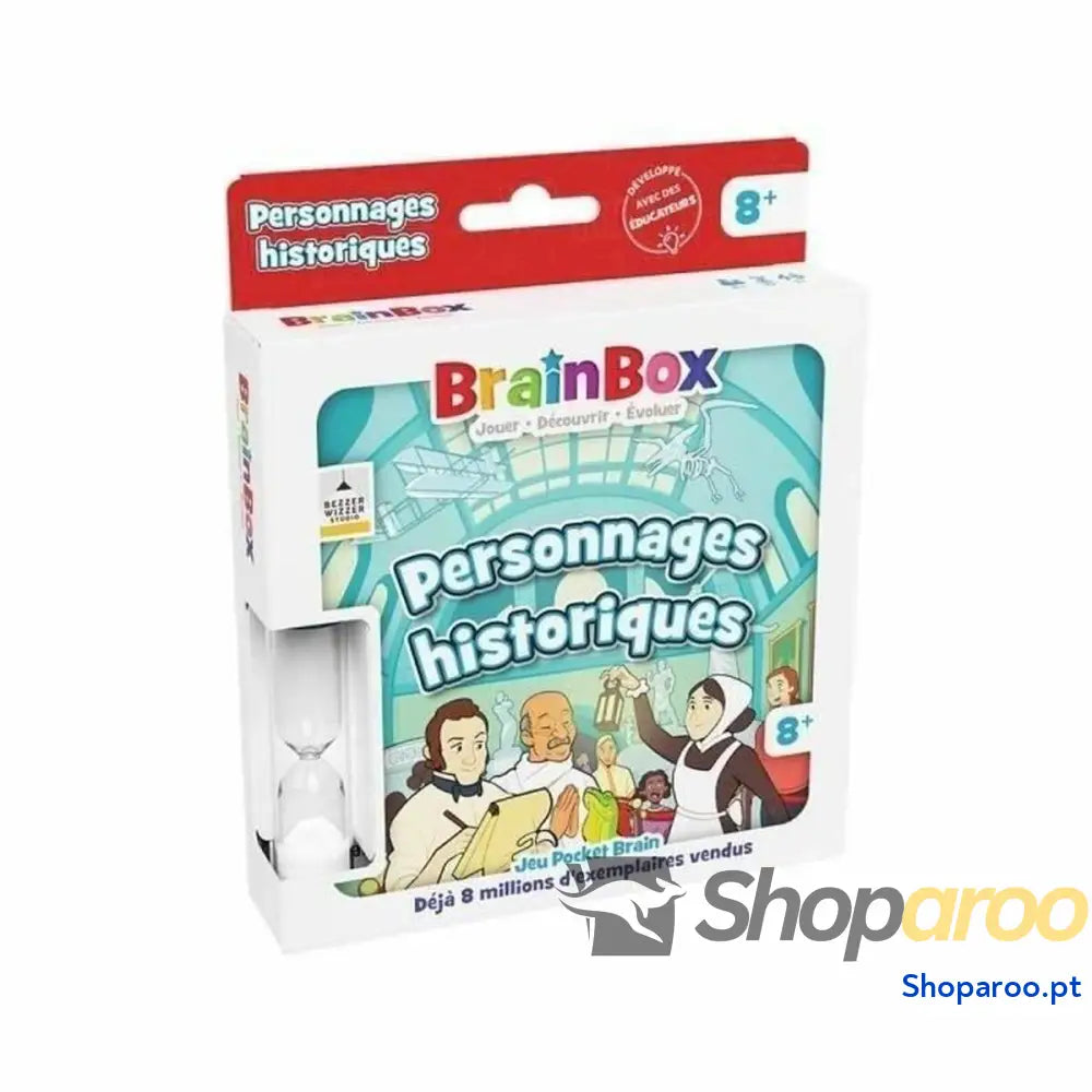 Jogo Educativo Brainbox personnages historiques