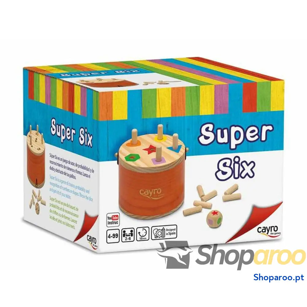 Jogo Educativo Cayro Super Six