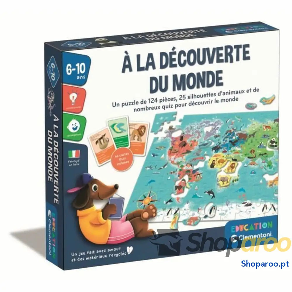 Jogo Educativo Clementoni À la découverte du monde (FR)