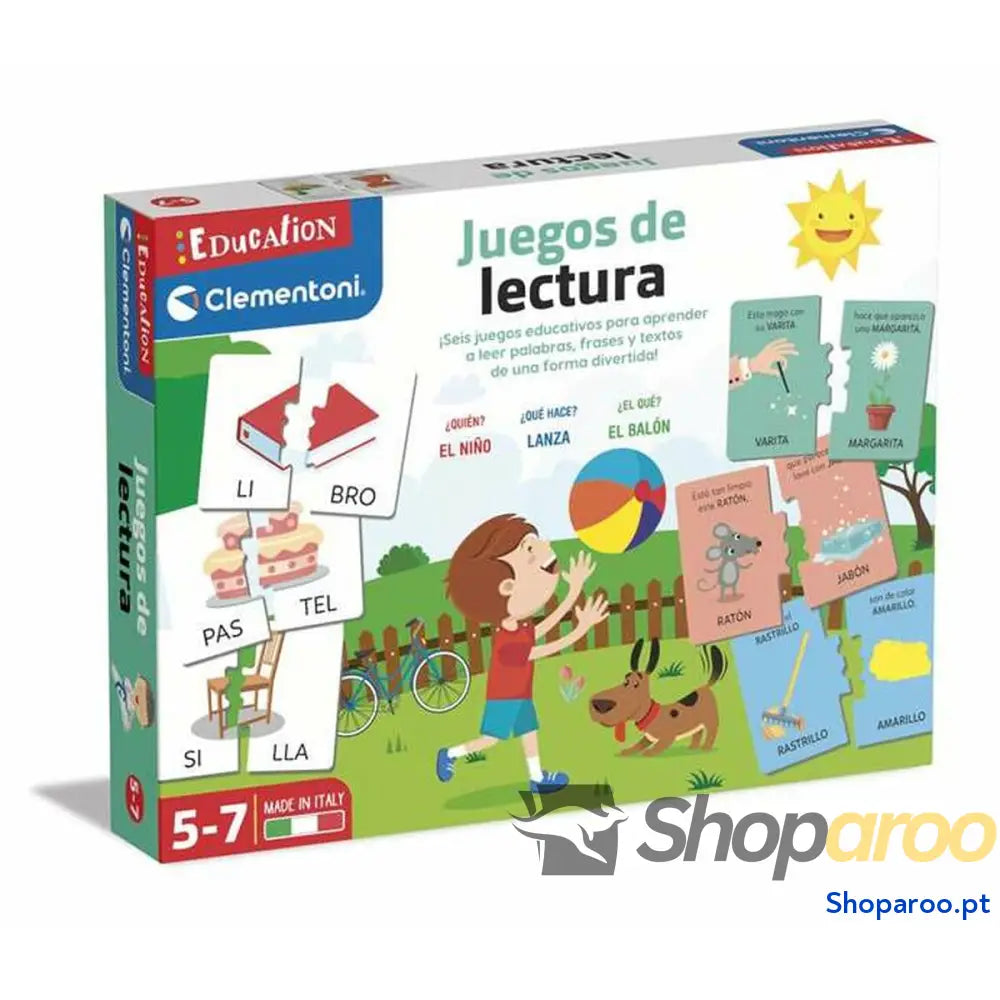 Jogo Educativo Clementoni Aprendo A Leer 37 x 28,4 x 5 cm (ES)