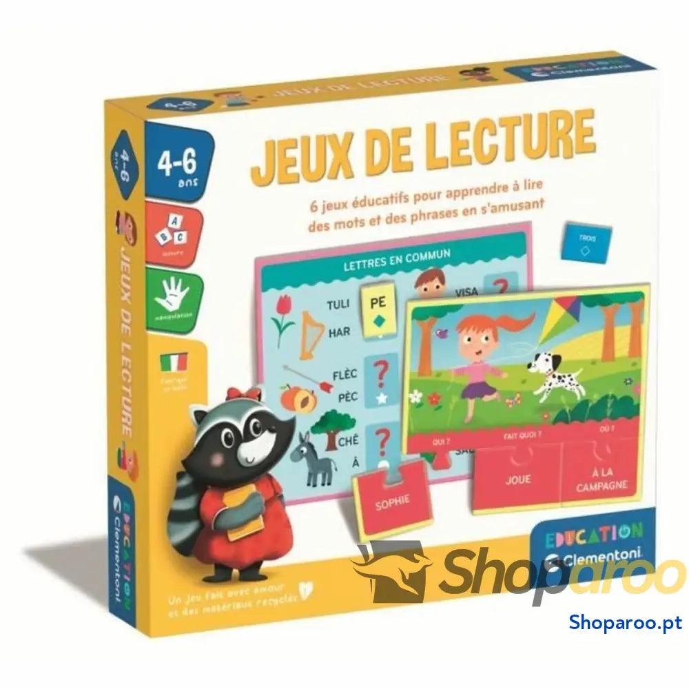 Jogo Educativo Clementoni Jeux de lecture (FR)