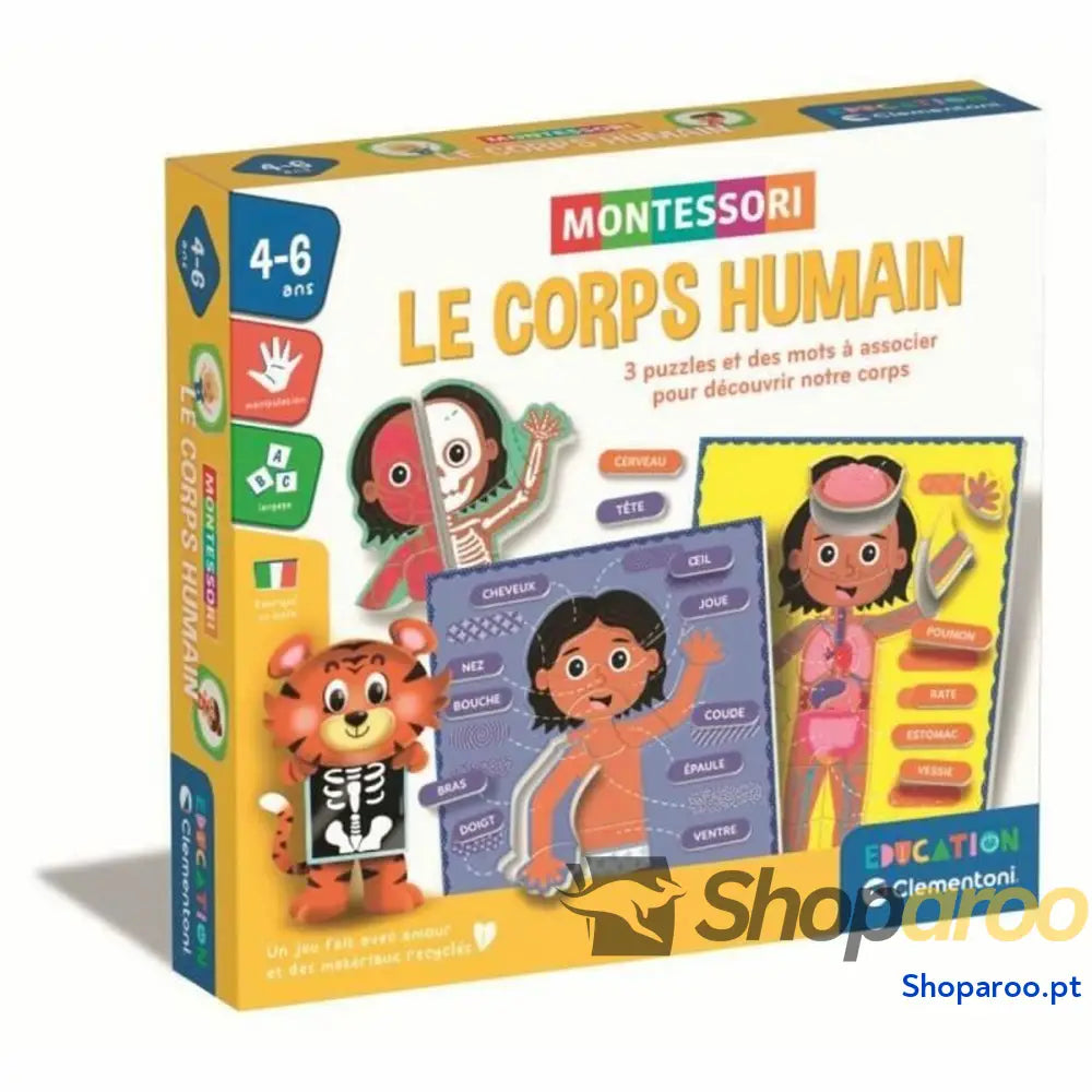 Jogo Educativo Clementoni Le Corps Humain (FR)