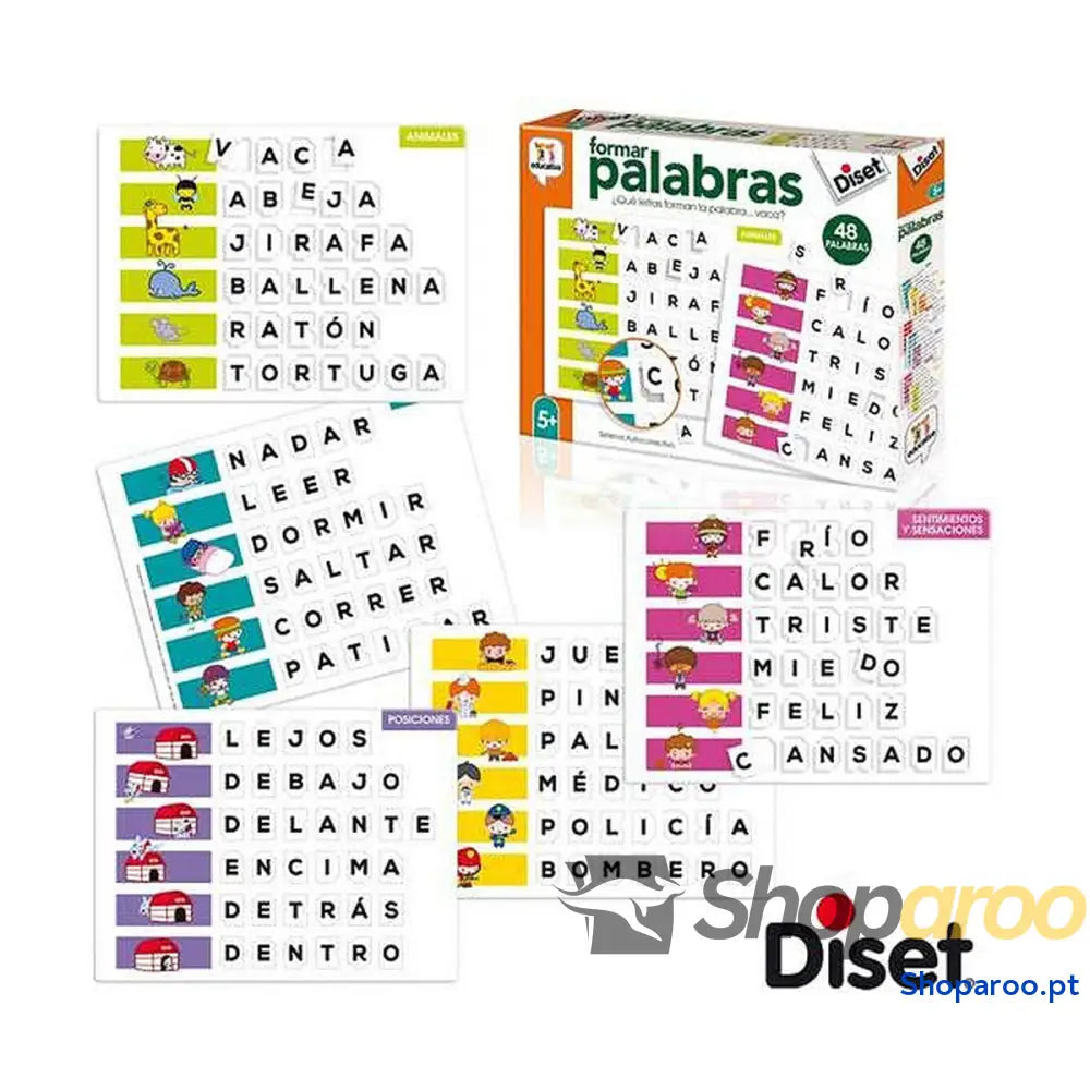 Jogo Educativo Diset Create Words (ES)