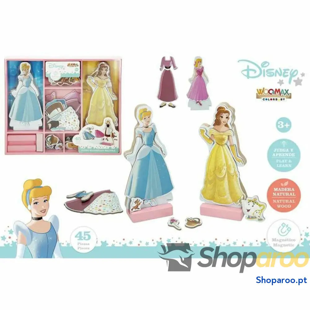Jogo Educativo Disney 48726 32 x 28 cm Madeira