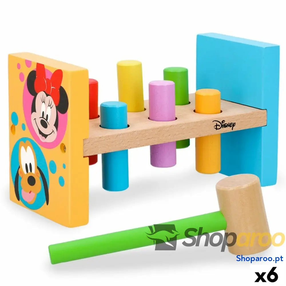 Jogo Educativo Disney 8 Peças 21 x 12 x 9 cm (6 Unidades)