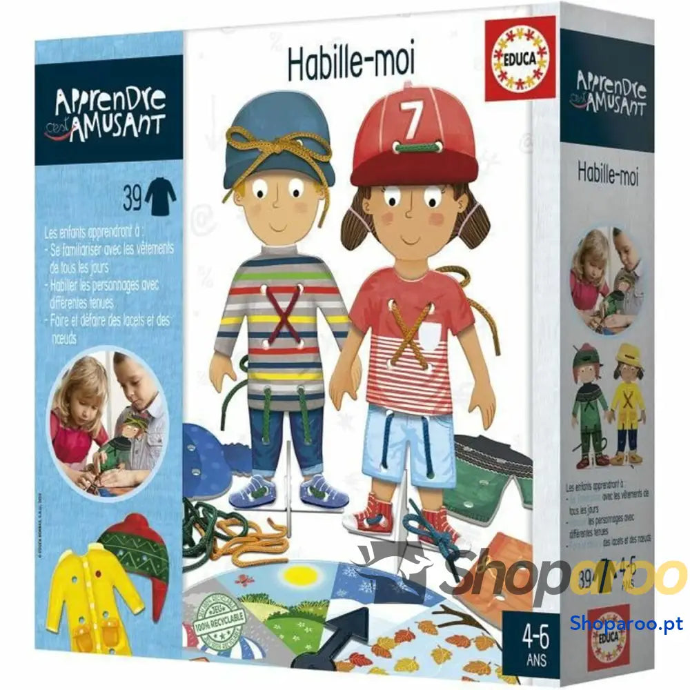 Jogo Educativo Educa Habille-Moi (FR)