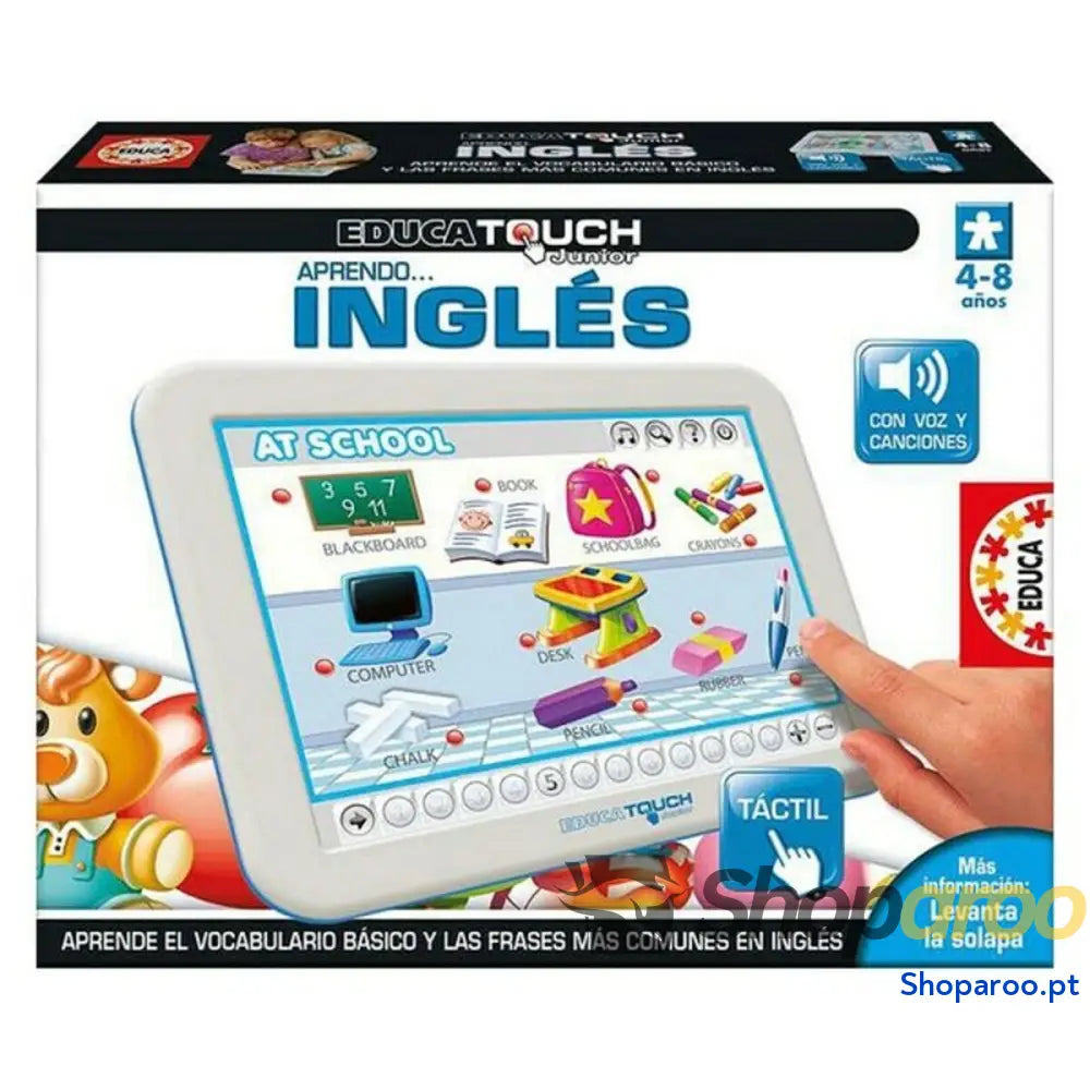 Jogo Educativo Educa I learn English. Touch Junior (EN)