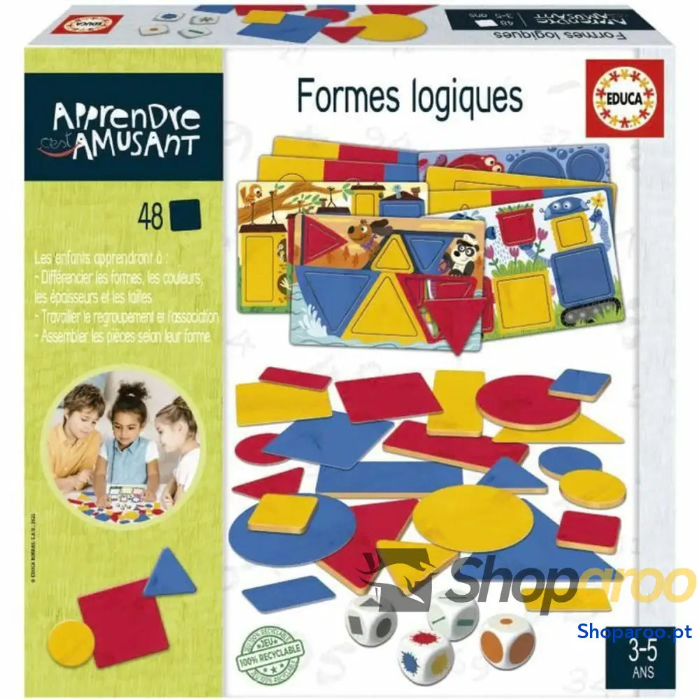 Jogo Educativo Educa Logical forms (FR)
