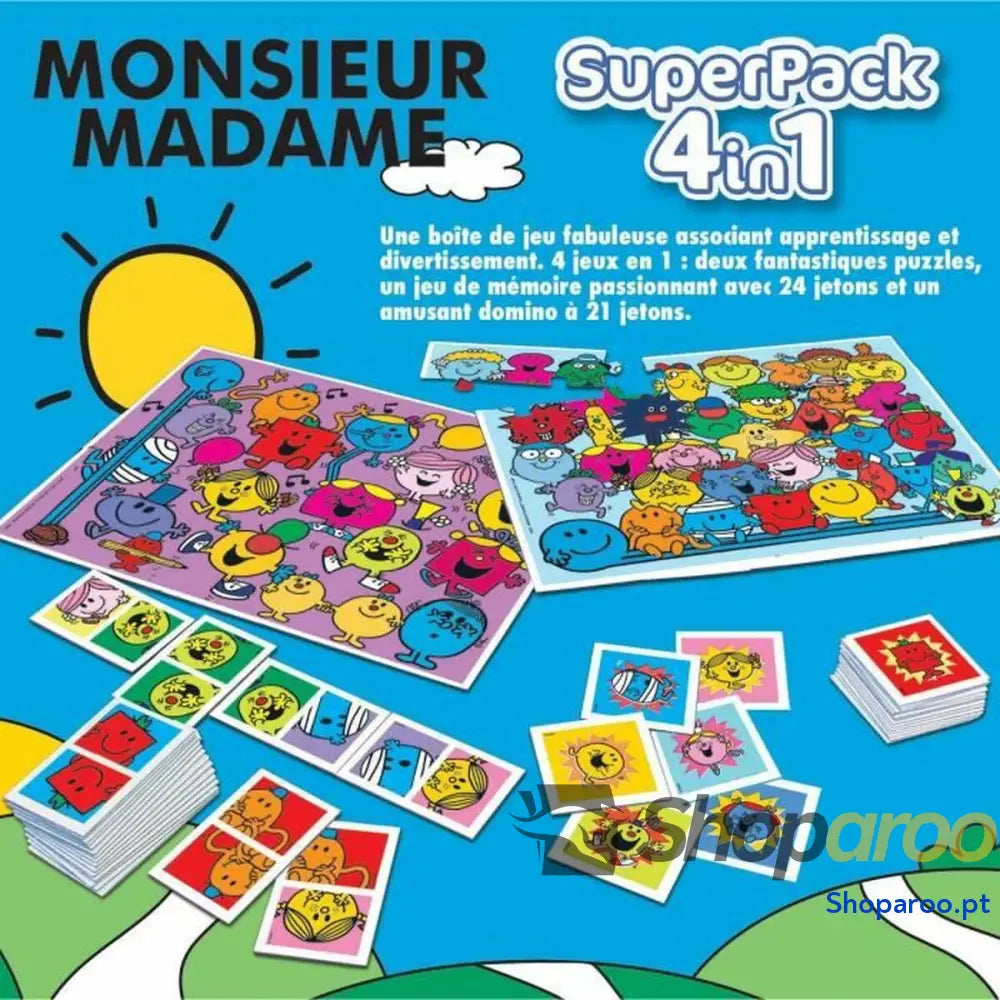 Jogo Educativo Educa Monsieur Madame