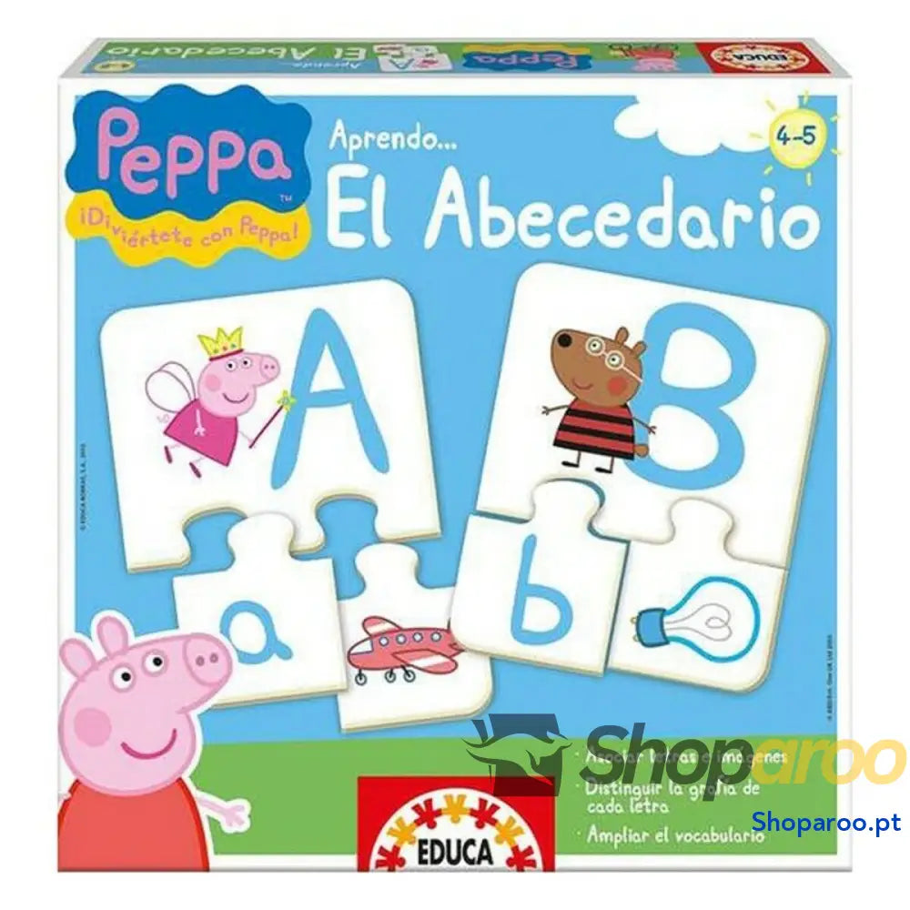 Jogo Educativo El Abecedario Peppa Pig Educa 15652 (ES)