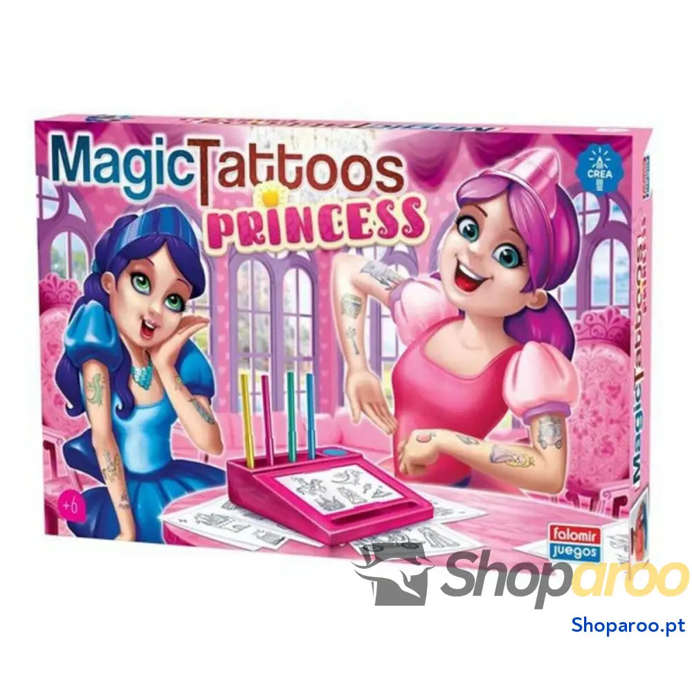 Jogo Educativo Falomir 31054 Tatuagens Princesa (ES)