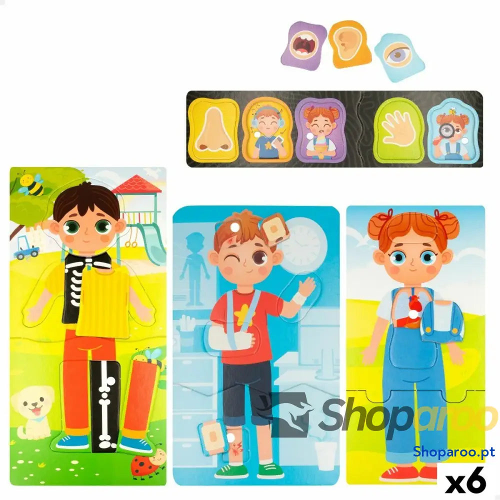 Jogo Educativo Lisciani Giochi Baby Doctor 22,5 x 0,5 x 47,5 cm (6 Unidades)