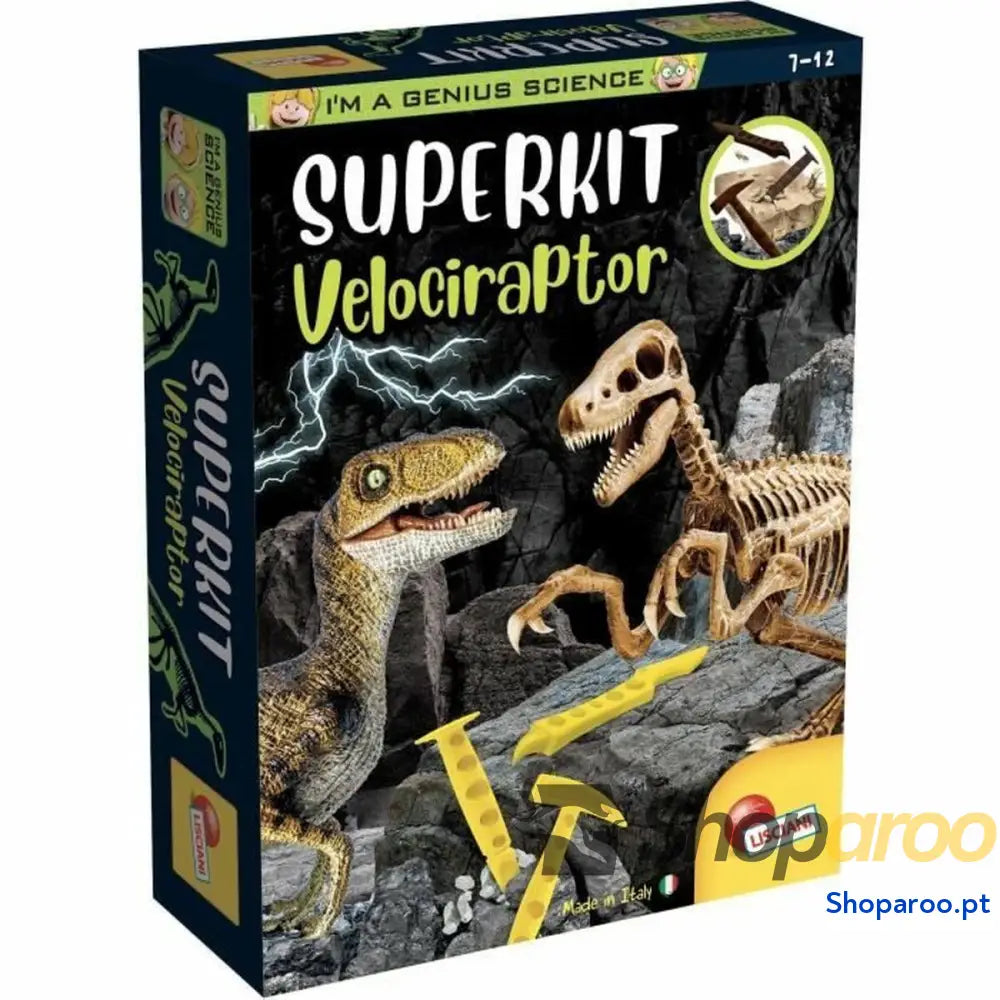 Jogo Educativo Lisciani Giochi I'm GENIUS Super Kit Velociraptor Nuevo