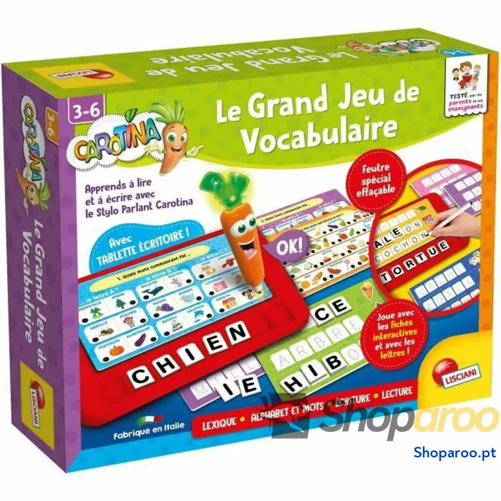 Jogo Educativo Lisciani Giochi Le Grand Jeu Vocabulaire (FR)
