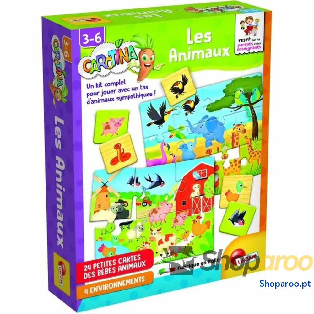 Jogo Educativo Lisciani Giochi Les animaux