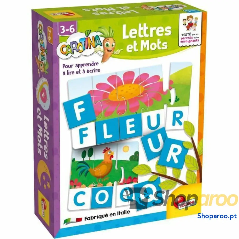 Jogo Educativo Lisciani Giochi Lettres et Mots