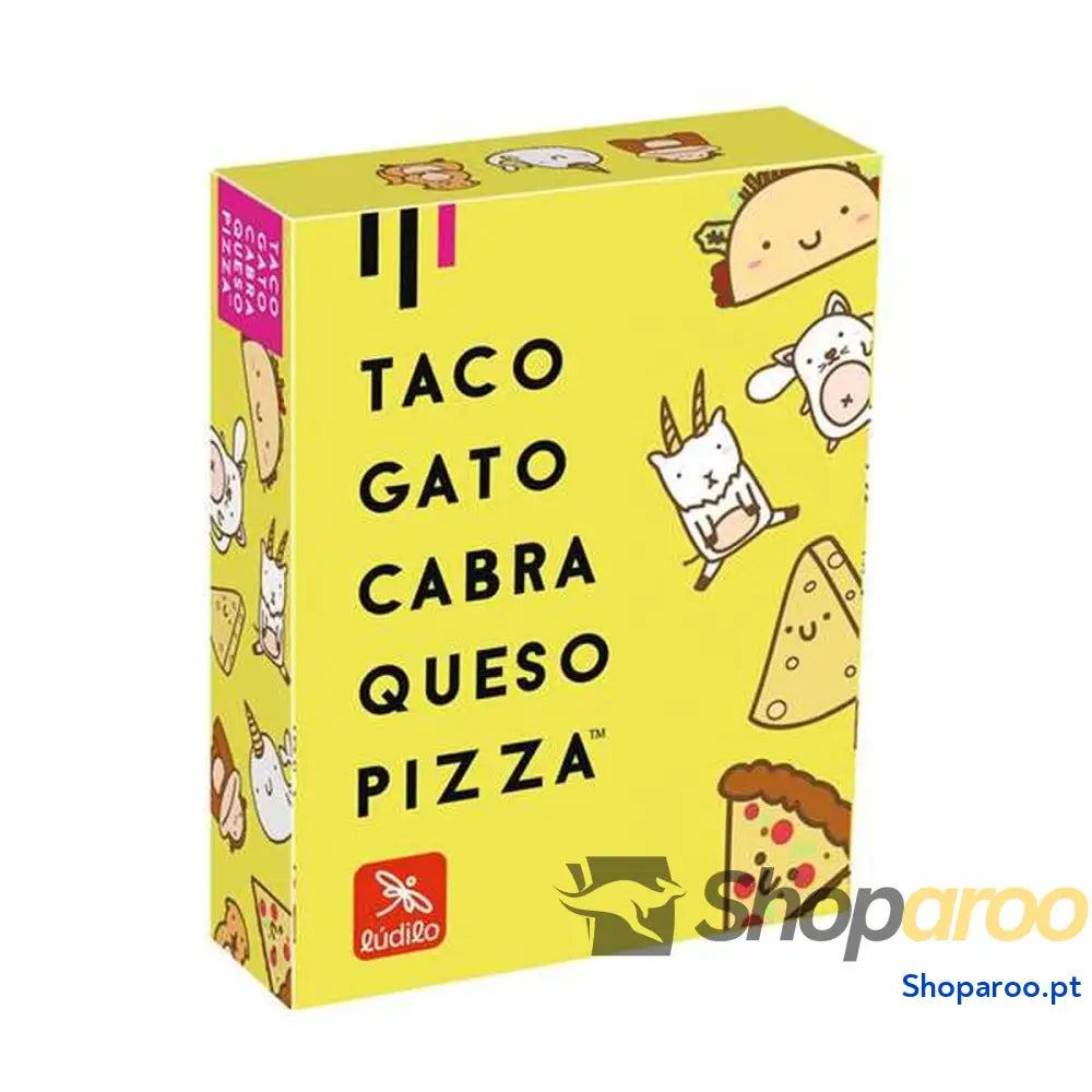 Jogo Educativo Lúdilo Taco, Gato, Cabra, Queso, Pizza