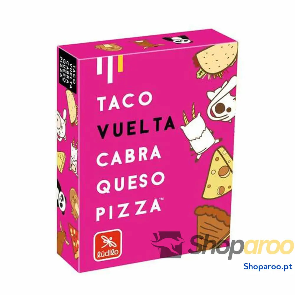 Jogo Educativo Lúdilo Taco, Vuelta, Cabra, Queso, Pizza