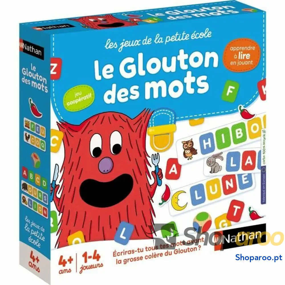 Jogo Educativo Nathan le glouton des mots