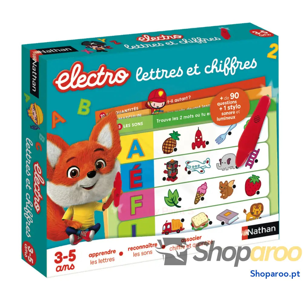 Jogo Educativo Nathan Letters and Numbers (Francês)