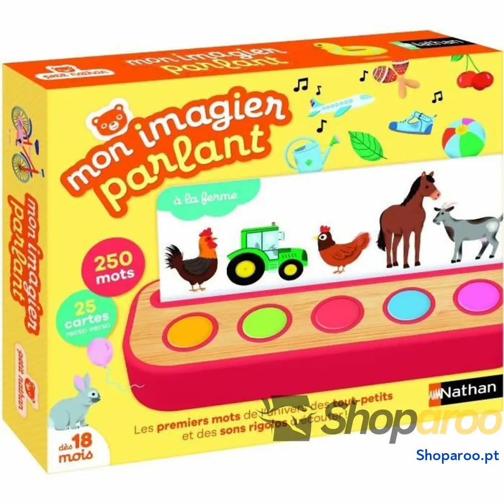 Jogo Educativo Nathan Mon Imagier Parlant