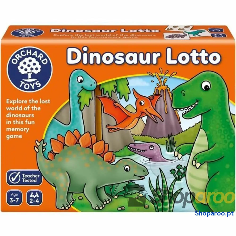 Jogo Educativo Orchard Dinosaur Lotto (FR)