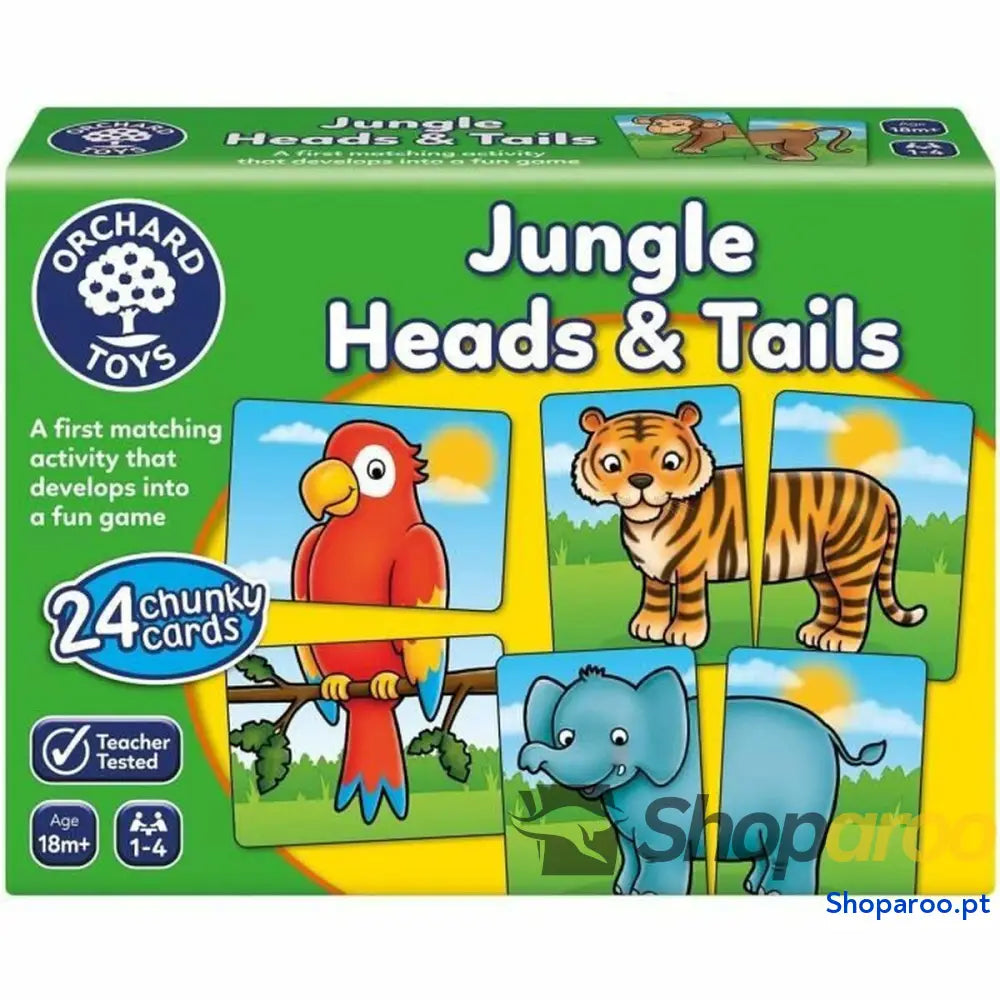 Jogo Educativo Orchard Jungle Heads & Tails (FR)