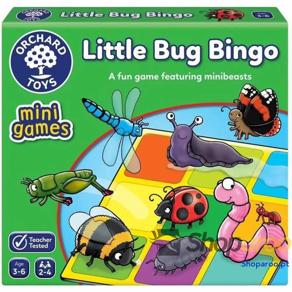 Jogo Educativo Orchard Little Bug Bingo (FR)