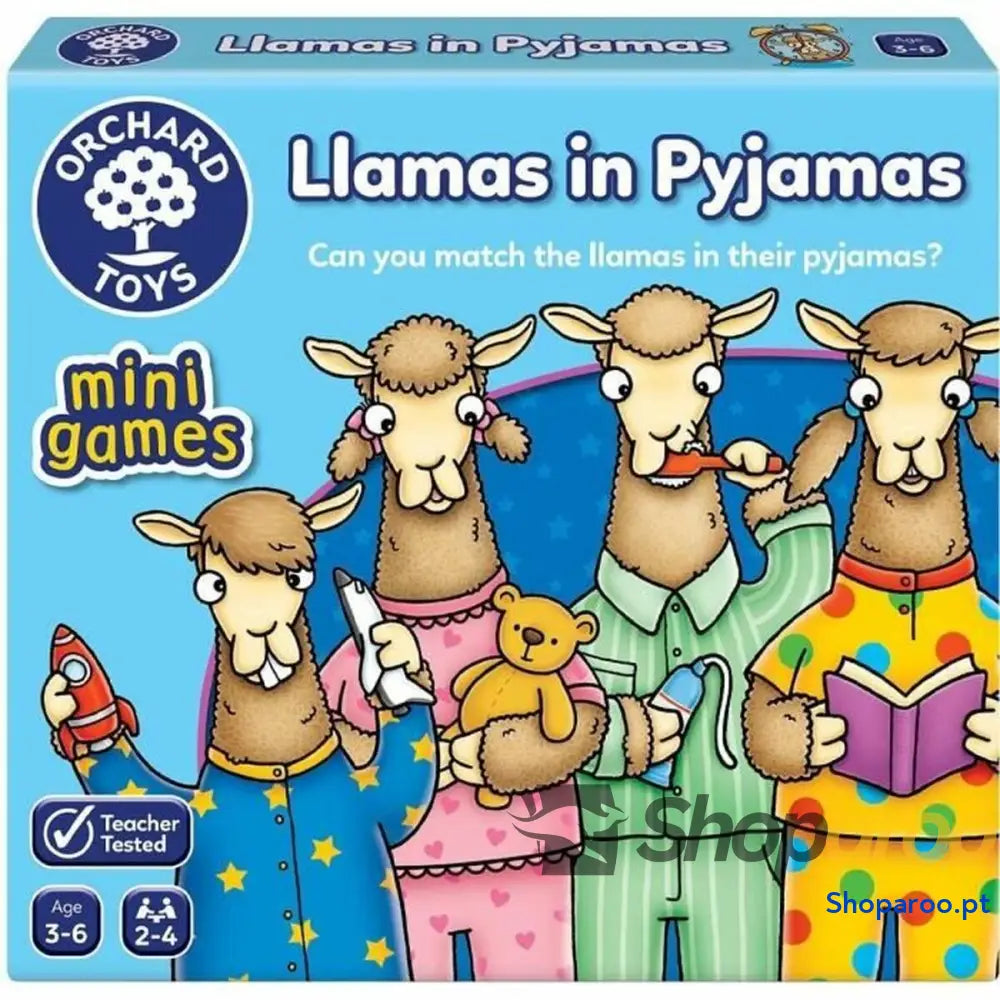 Jogo Educativo Orchard LLamas in Pyjamas (FR)
