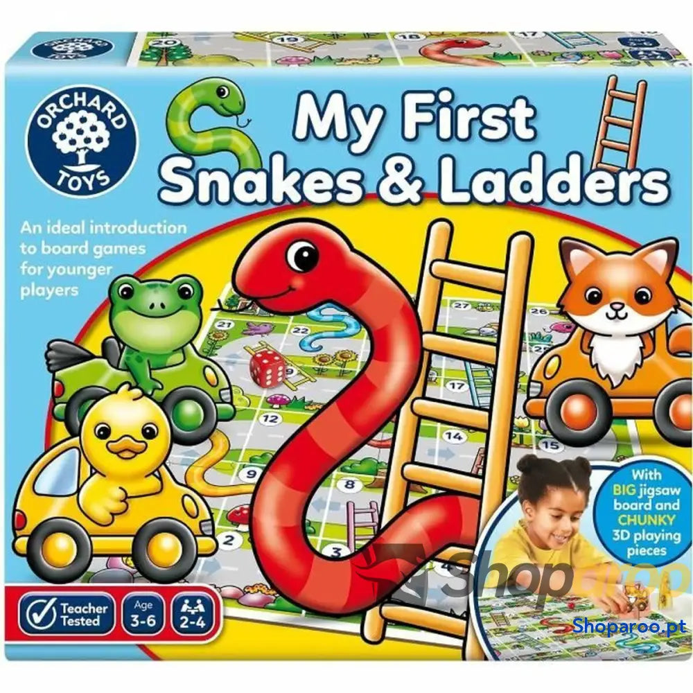 Jogo Educativo Orchard My First Snakes & Ladders (FR)