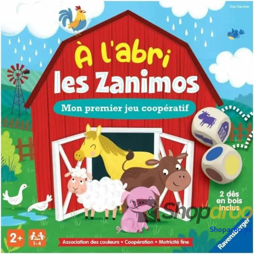 Jogo Educativo Ravensburger À l'abri les Zanimos (FR) (1 Peça)