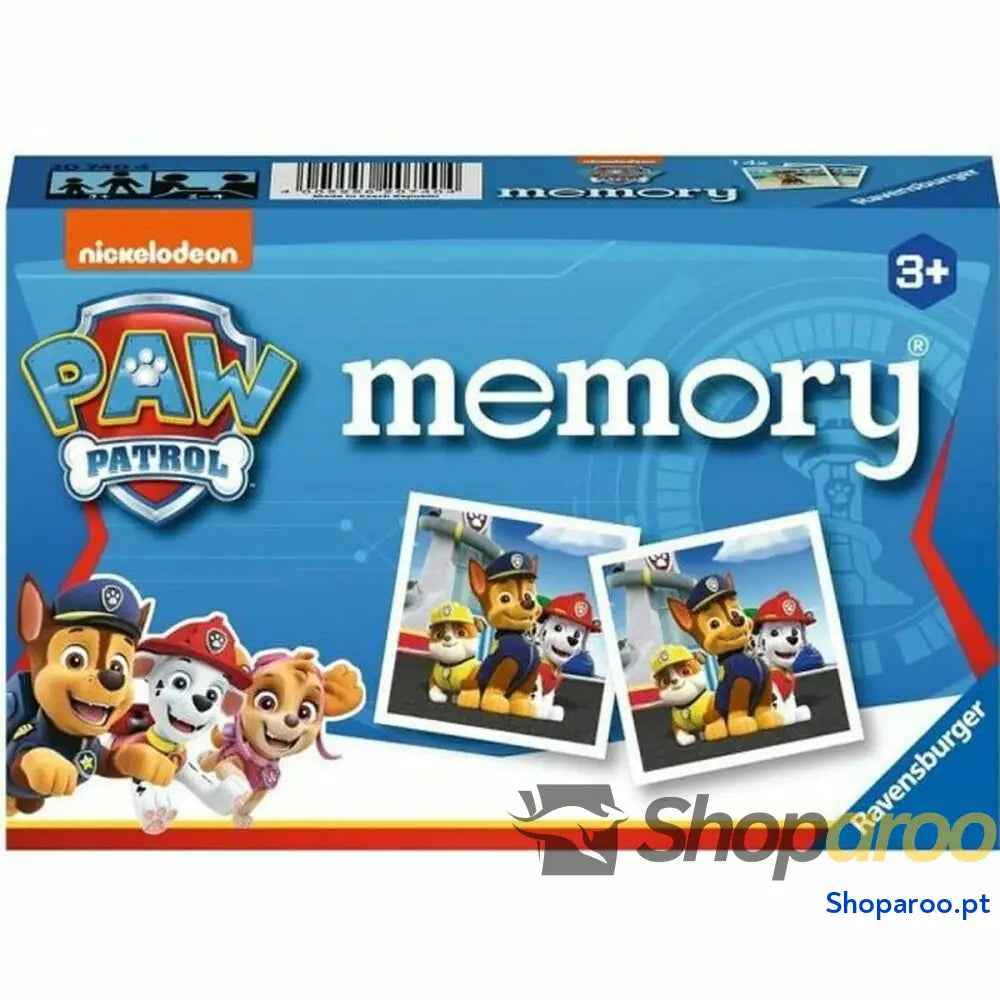 Jogo Educativo Ravensburger memory Paw Patrol