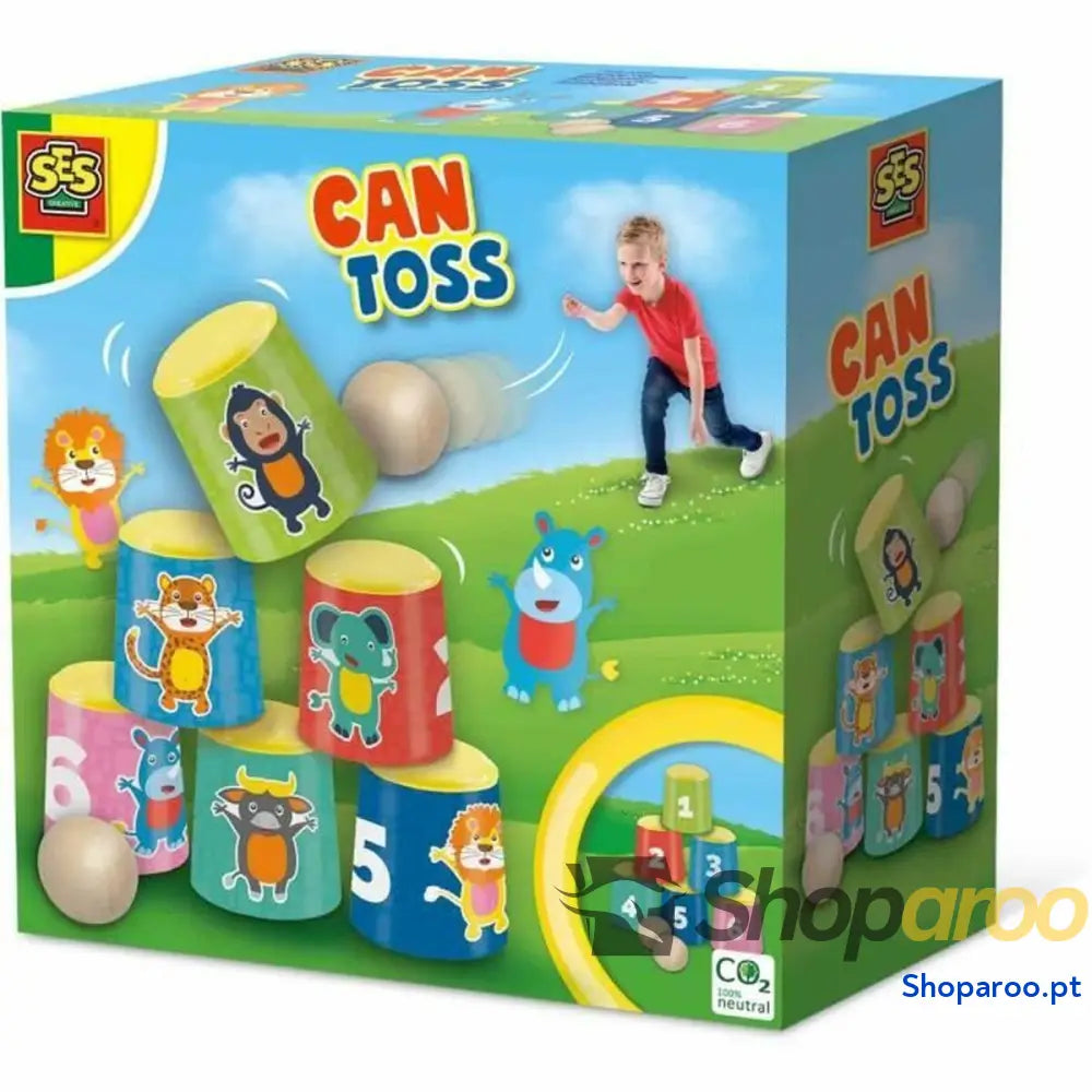 Jogo Educativo SES Creative Can Toss