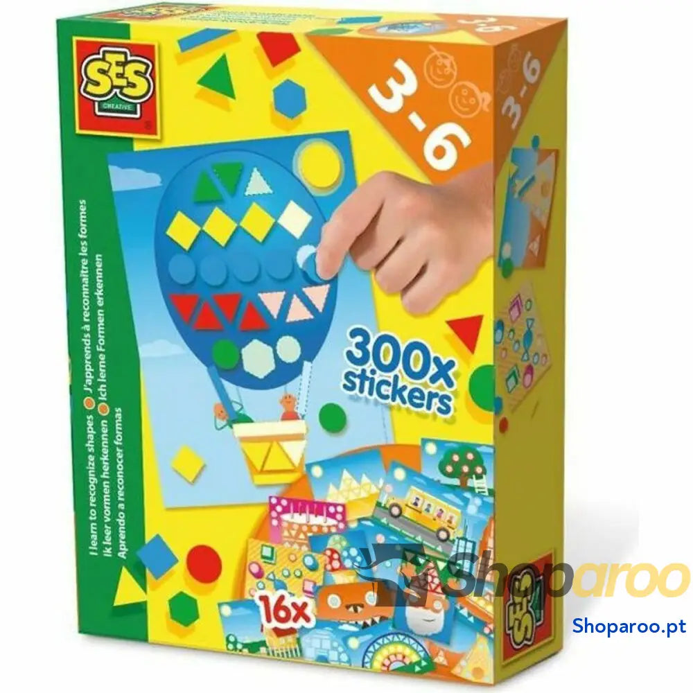 Jogo Educativo SES Creative I'm learning to recognize shapes