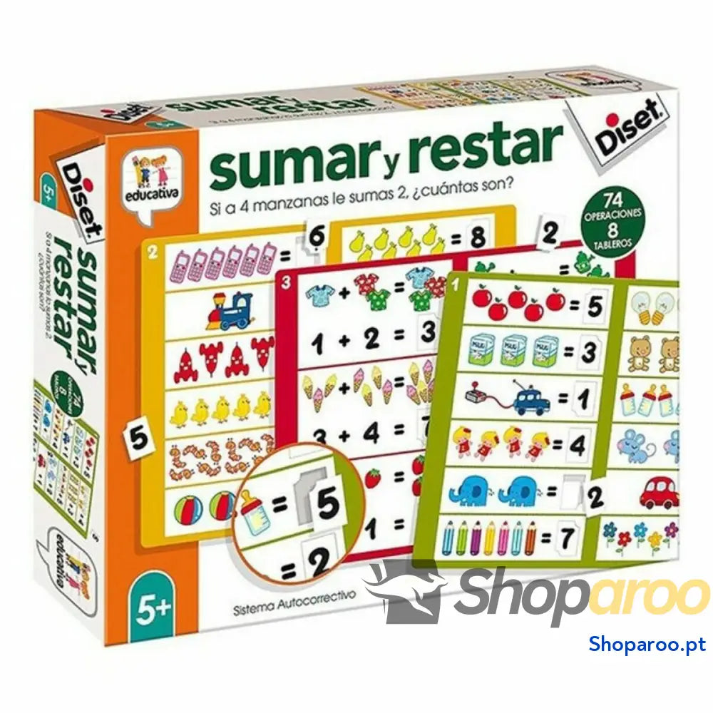 Jogo Educativo Sumar y Restar Diset (ES)