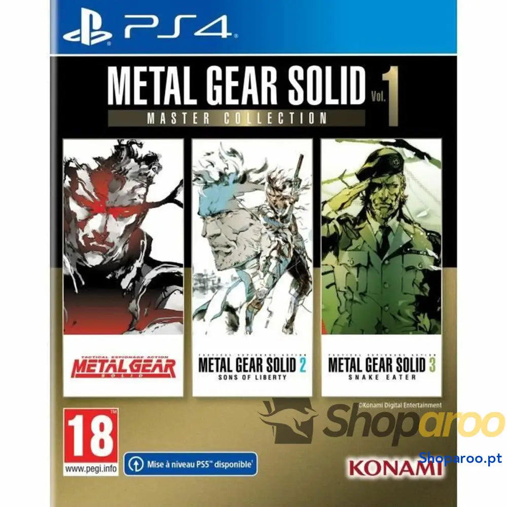 Jogo eletrónico PlayStation 4 Konami Metal Gear Solid: Master Collection Vol.1